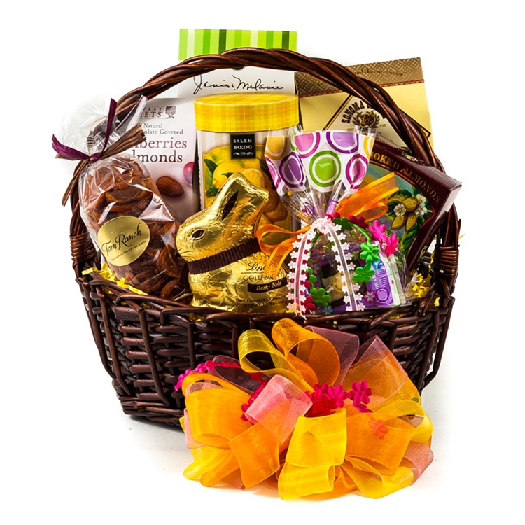 Pretty In Pink - Easter Gift Basket - Gift Baskets for Delivery