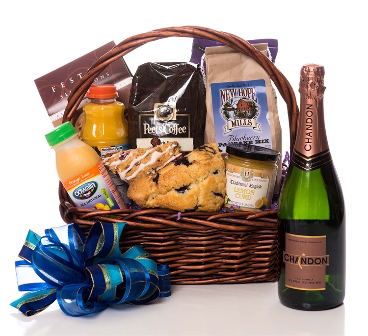 Mimosa Gift Baskets  Champagne Life Gifts