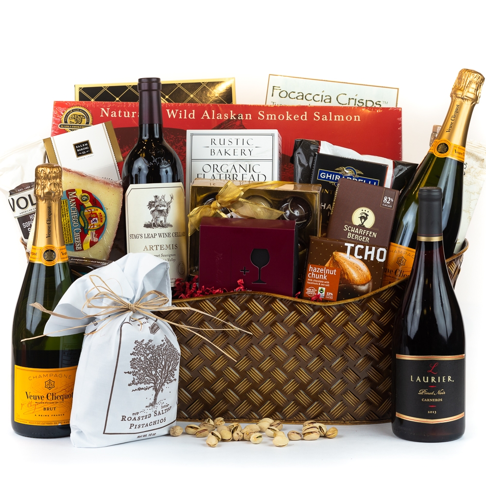 Mini Celebration Champagne Gift Basket